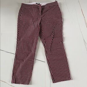 Willi Smith Red and Black Checkered Men's Dress Pants